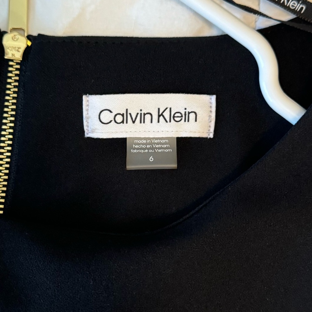 Calvin Klein Black Dress SZ 6